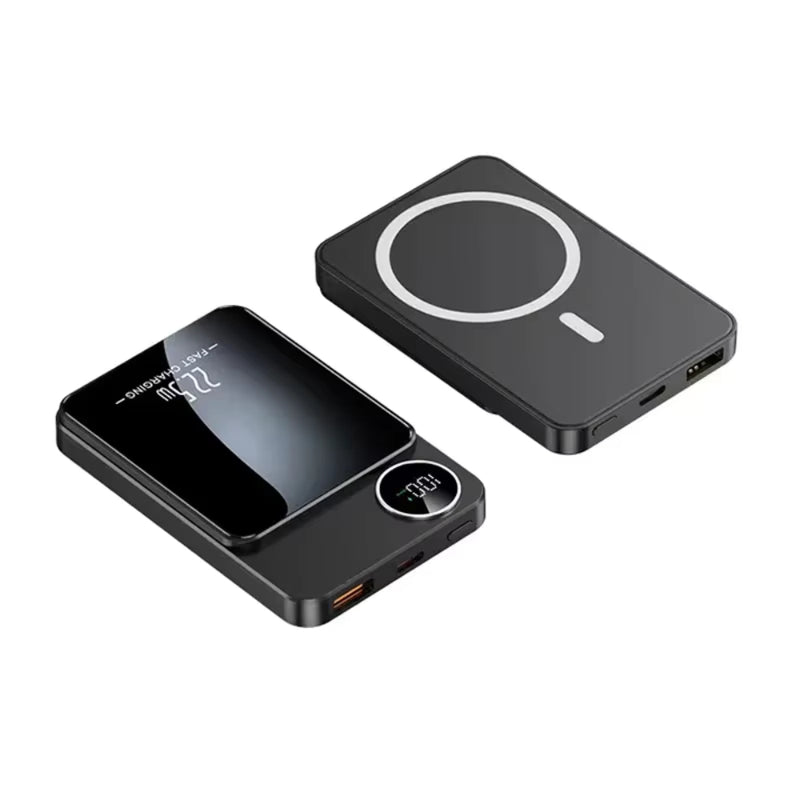 Power Bank Magnético 100.000mAh | Carregamento Rápido USB-C & MagSafe