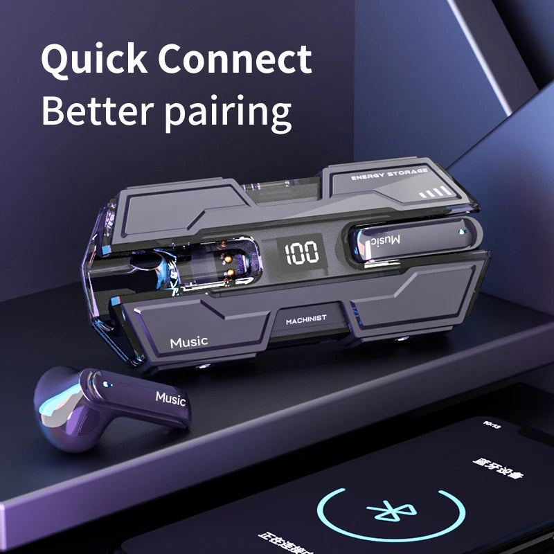 SW-G20 Fones Bluetooth 5.3 – Som HiFi, Modo Duplo e Conforto para Jogos e Música