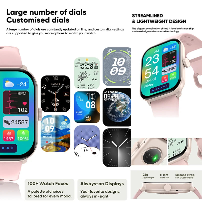 Xiaomi PulseFit 5 - Smartwatch Esportivo