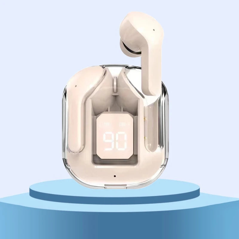Fones TWS Bluetooth - Cancelamento de Ruído e LED