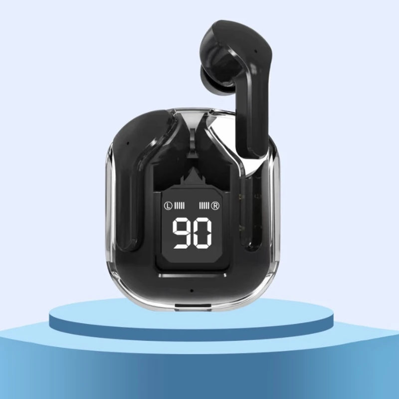 Fones TWS Bluetooth - Cancelamento de Ruído e LED