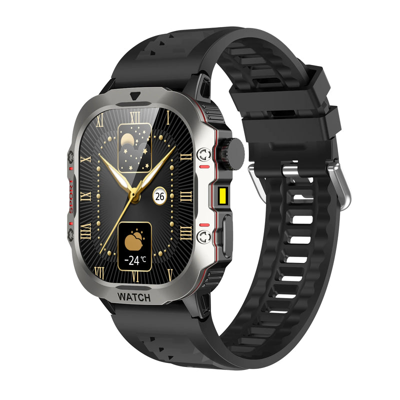Smartwatch Fitness Masculino com Monitor de Saúde e Chamada via Bluetooth