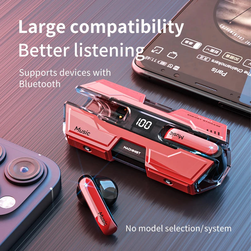 SW-G20 Fones Bluetooth 5.3 – Som HiFi, Modo Duplo e Conforto para Jogos e Música
