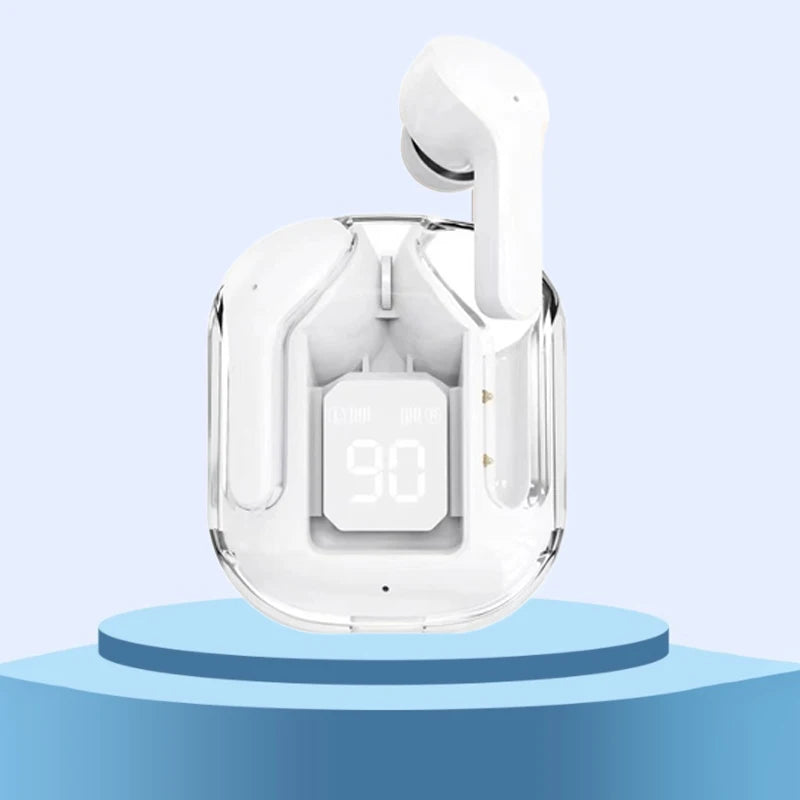 Fones TWS Bluetooth - Cancelamento de Ruído e LED