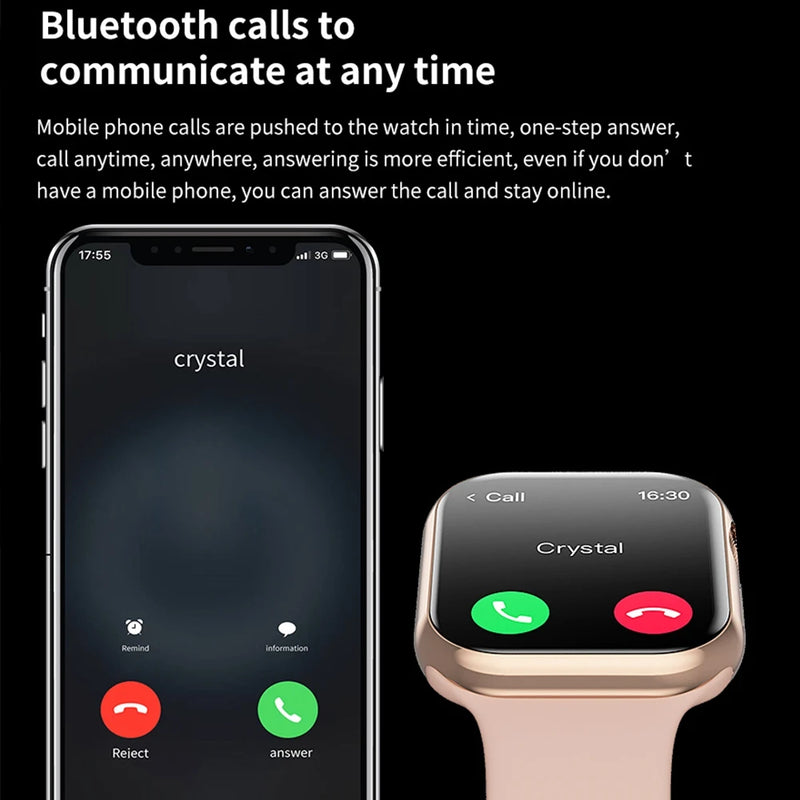 Watch 9 Original - Smartwatch com Chamadas BT, NFC e GPS