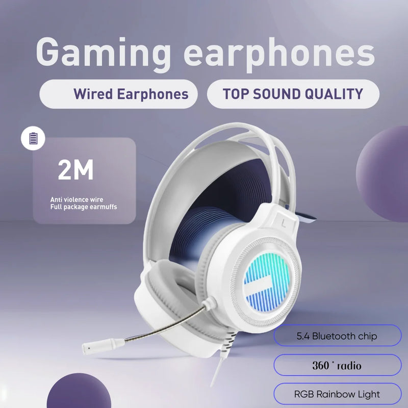 SW-G8 Headset Gamer 7.1 | Cancelamento de Ruído e Conexão USB