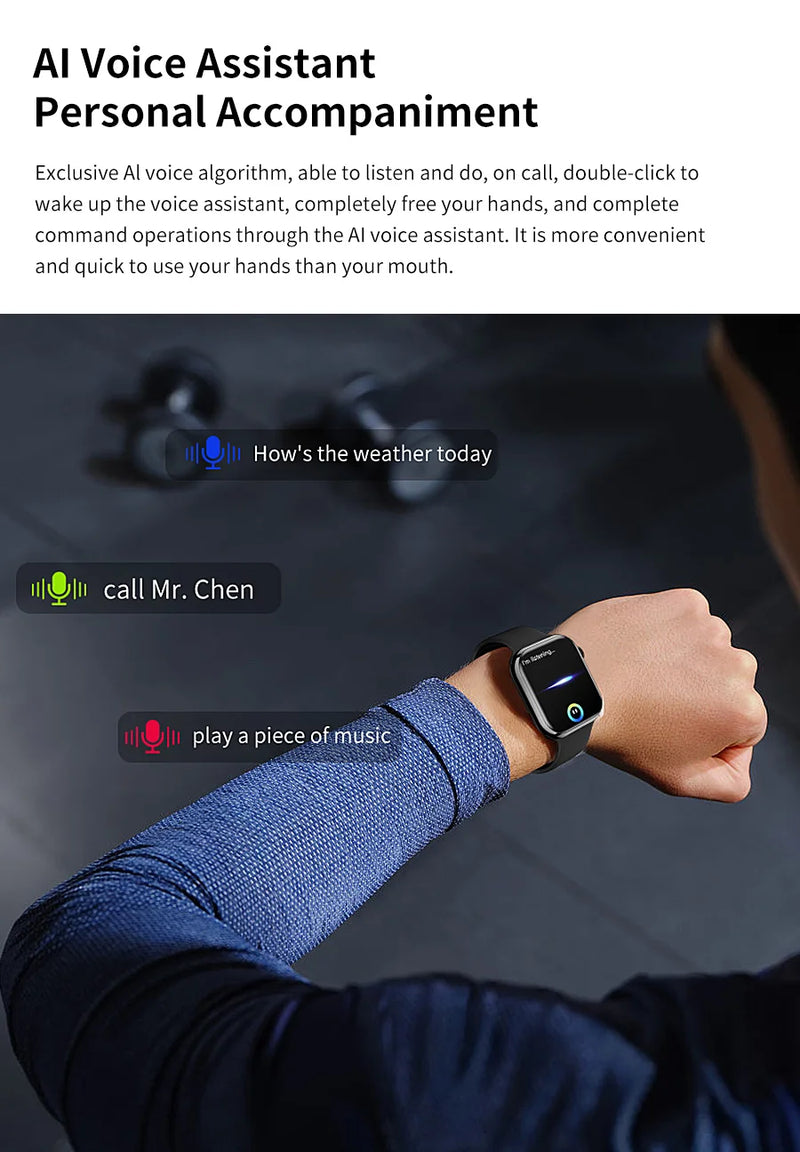 Watch 9 Original - Smartwatch com Chamadas BT, NFC e GPS